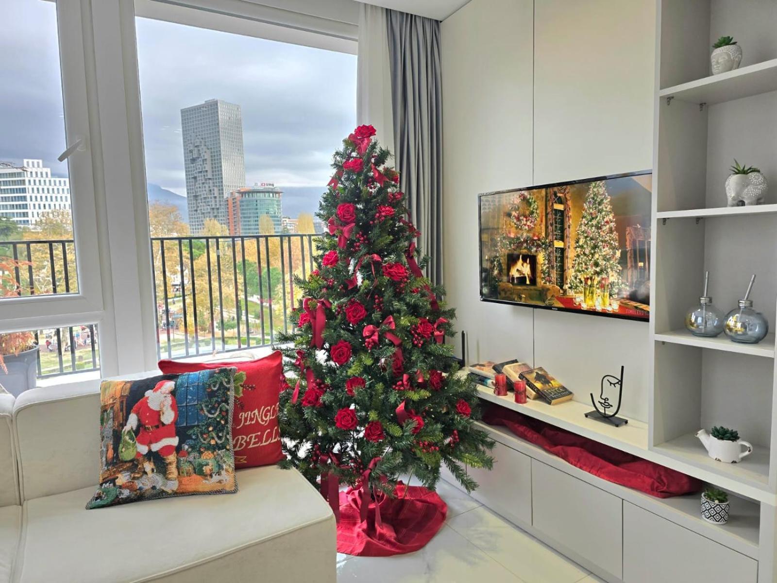 Penthouse With A City View Tirana Buitenkant foto