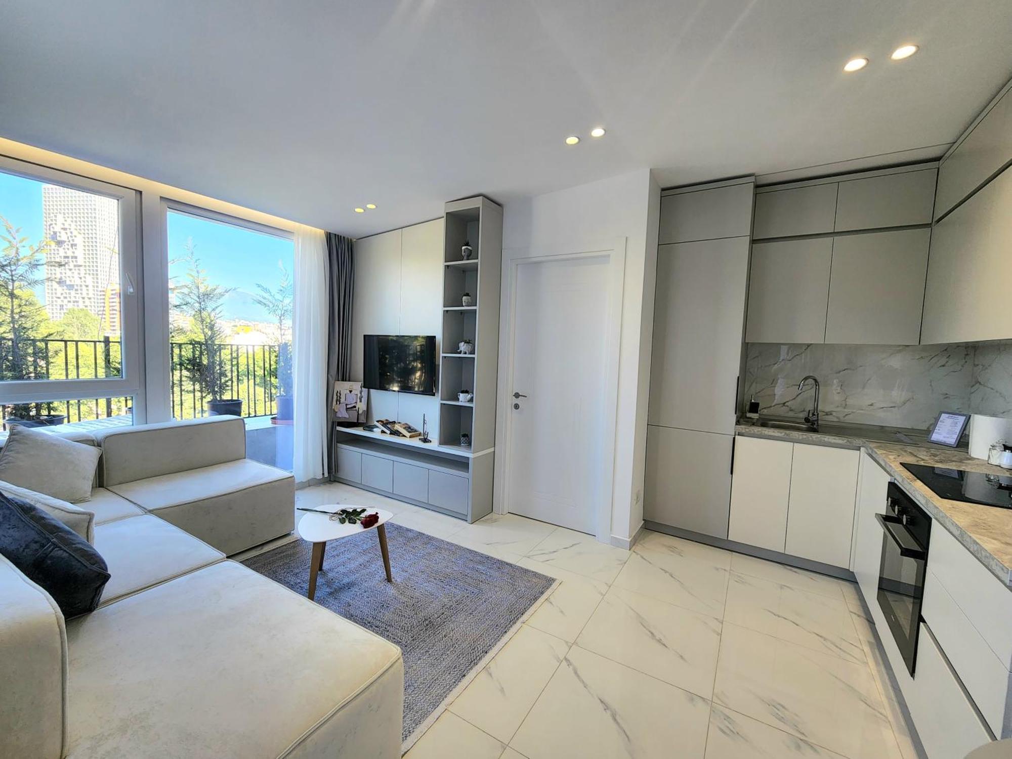 Penthouse With A City View Tirana Buitenkant foto